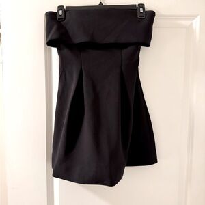 Naked Wardrobe Black Off-Shoulder Dress